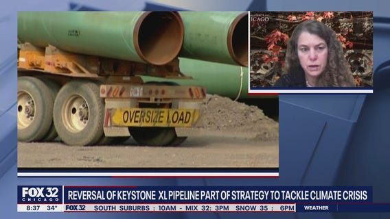 Reversal of Keystone XL Pipeline part of Biden's strategy to tackle climate crisis