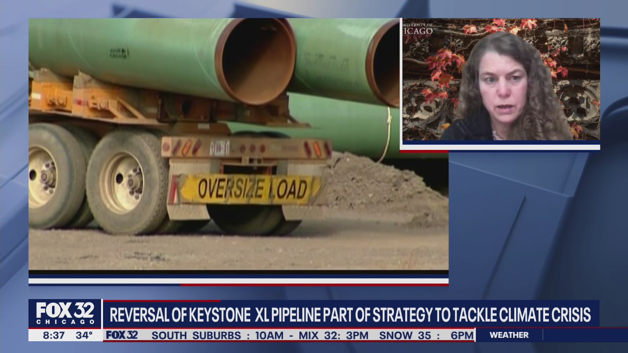 Reversal of Keystone XL Pipeline part of Biden's strategy to tackle climate crisis