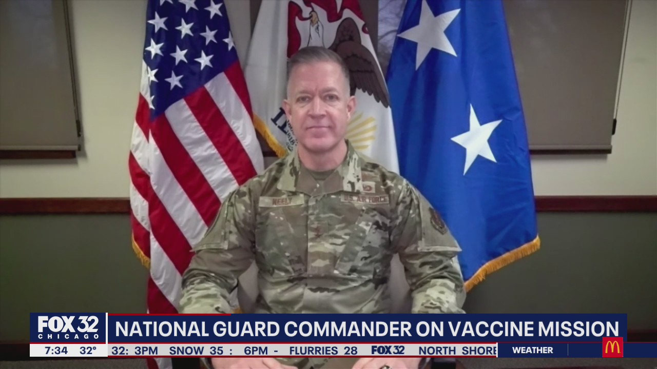 Illinois National Guard serving crucial role in vaccine distribution
