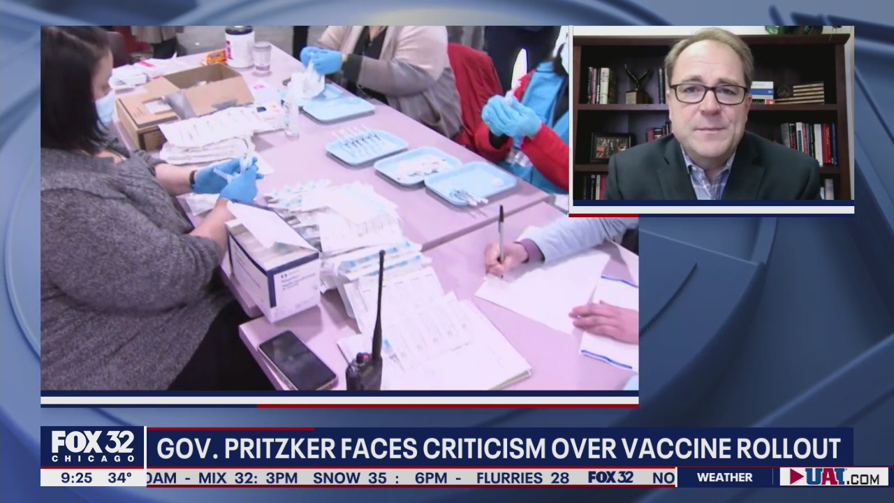 Illinois lawmakers critical of Gov. Pritzker's vaccine rollout