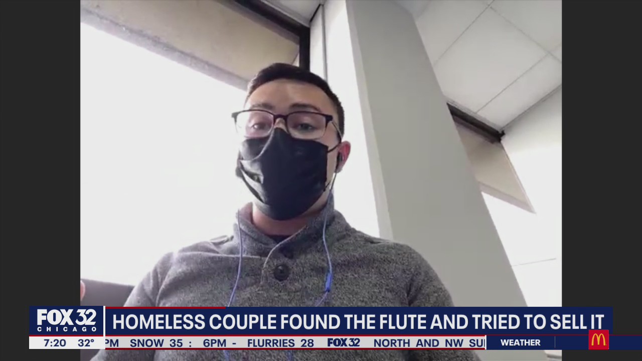 Out-of-town musician breathes sigh of relief after police recover $22,000 flute he left on the CTA