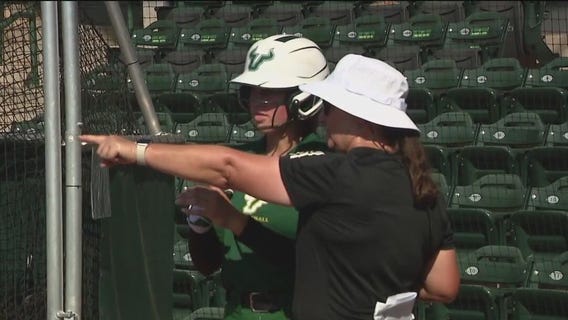 USF softball practices for Puerto Rico trip