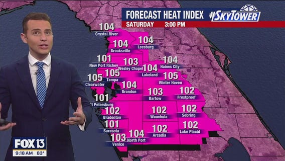 Tampa weather | Hot temps continue this weekend