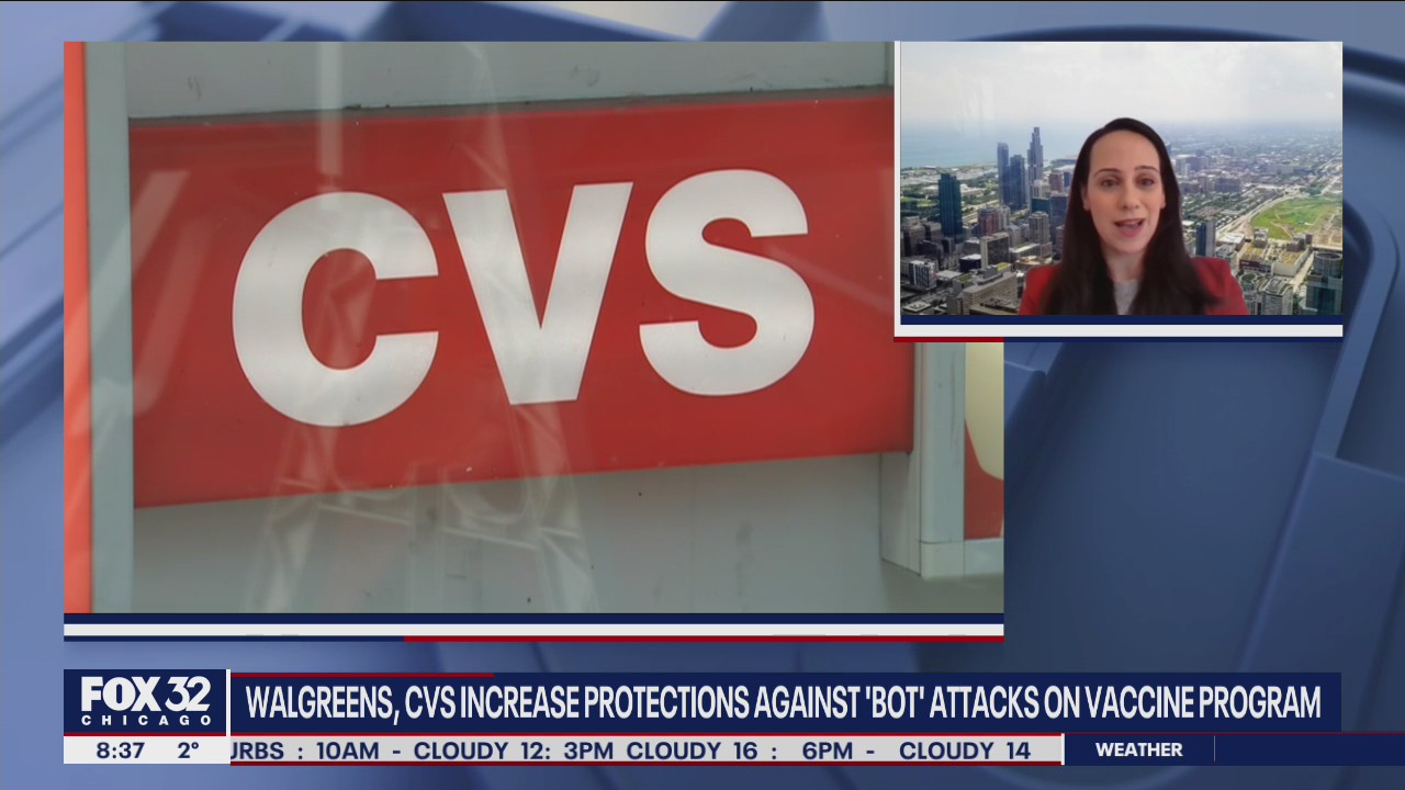 Walgreen's, CVS upgrade protections against 'bot' attacks on vaccine programs