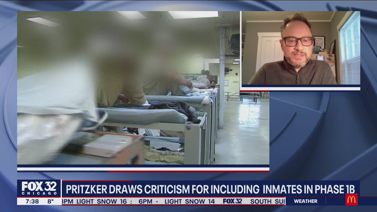 Gov. Pritzker draws ire for prioritizing inmates in COVID-19 vaccine distribution