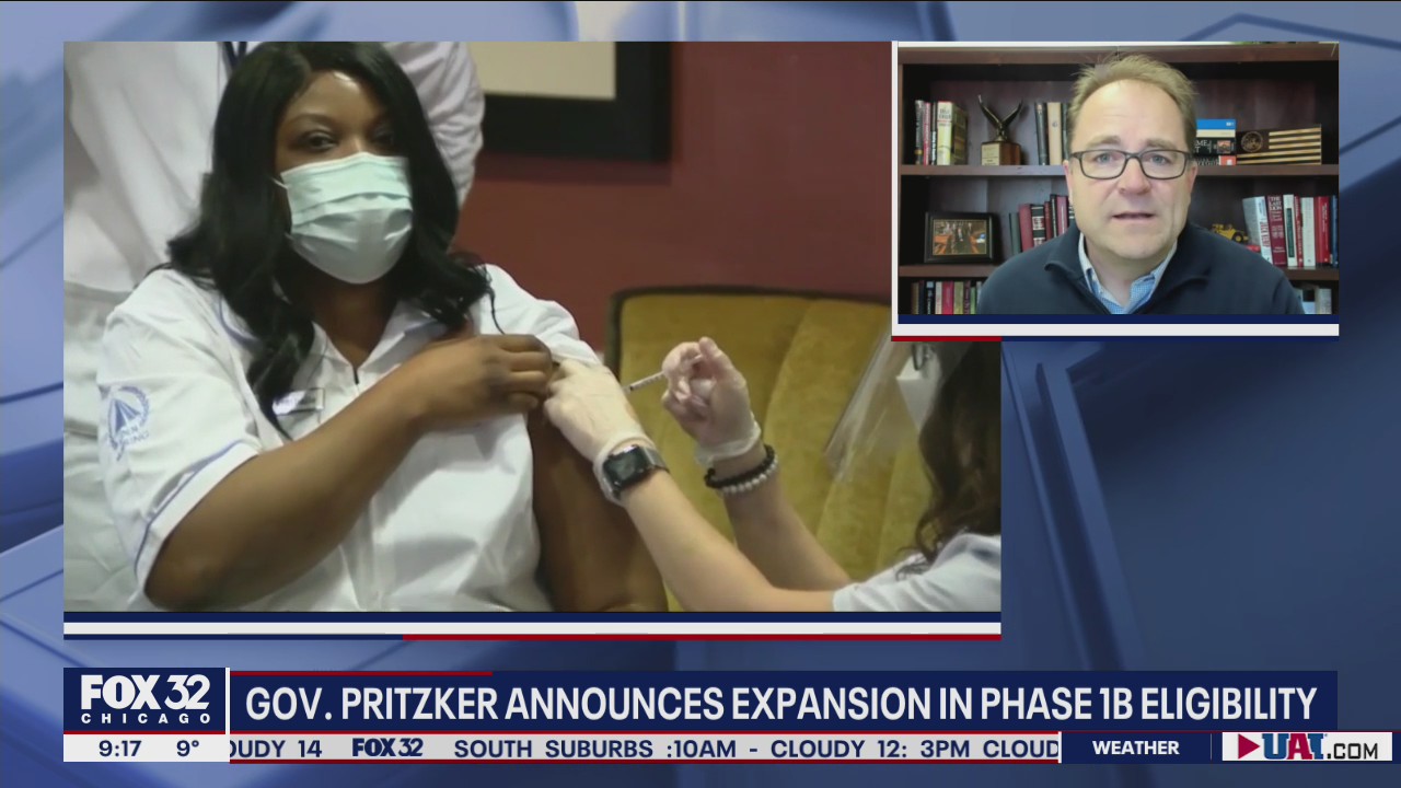 Will expanding Phase 1B eligibility be beneficial to Illinois' vaccine rollout?