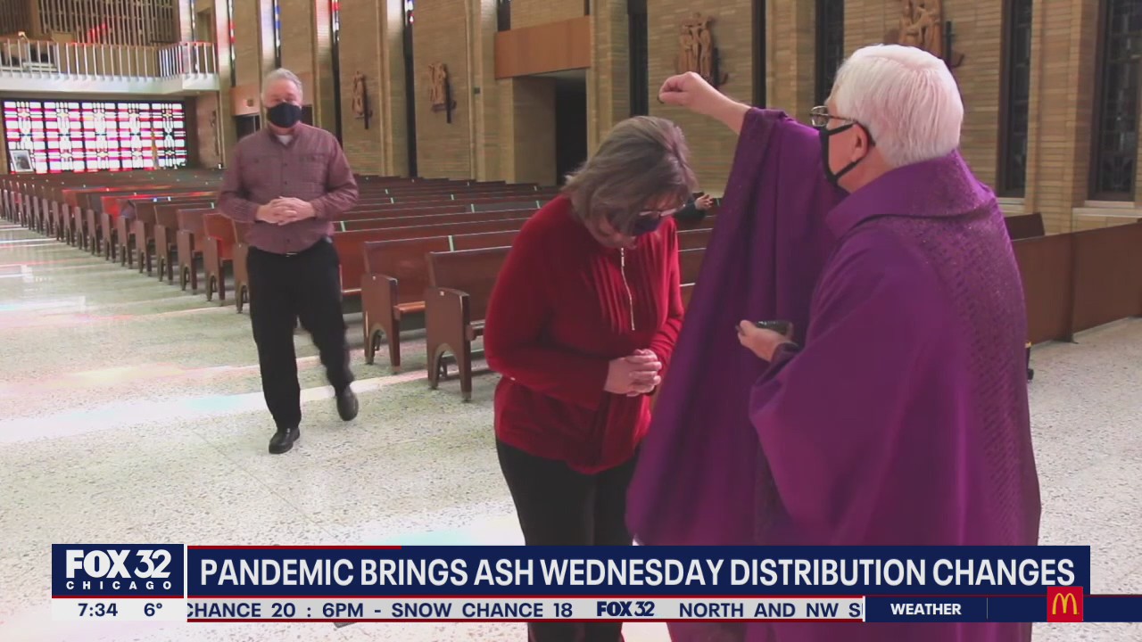 Chicago churches adapt Ash Wednesday rituals amid pandemic