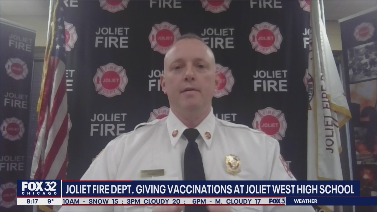 Joliet Fire Department pitches in with vaccination efforts in the southwest suburb