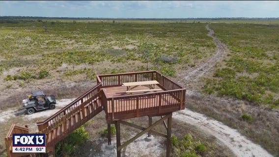 Above Duette Preserve in Manatee County