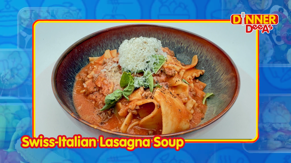 Dinner DeeAs: Swiss-Italian Lasagna Soup