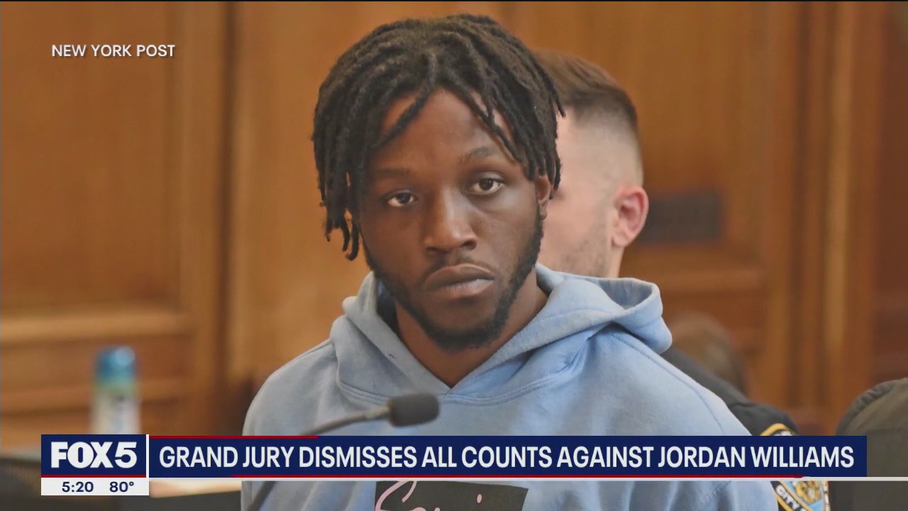 Grand jury dismisses all counts against Jordan Williams