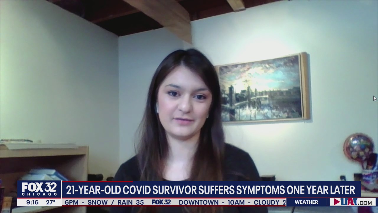 21-year-old COVID-19 survivor still struggling with long-haul symptoms one year later
