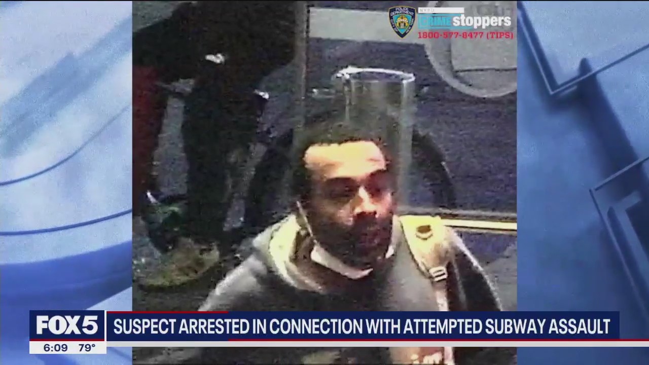 Suspect arrested after attempted subway assault