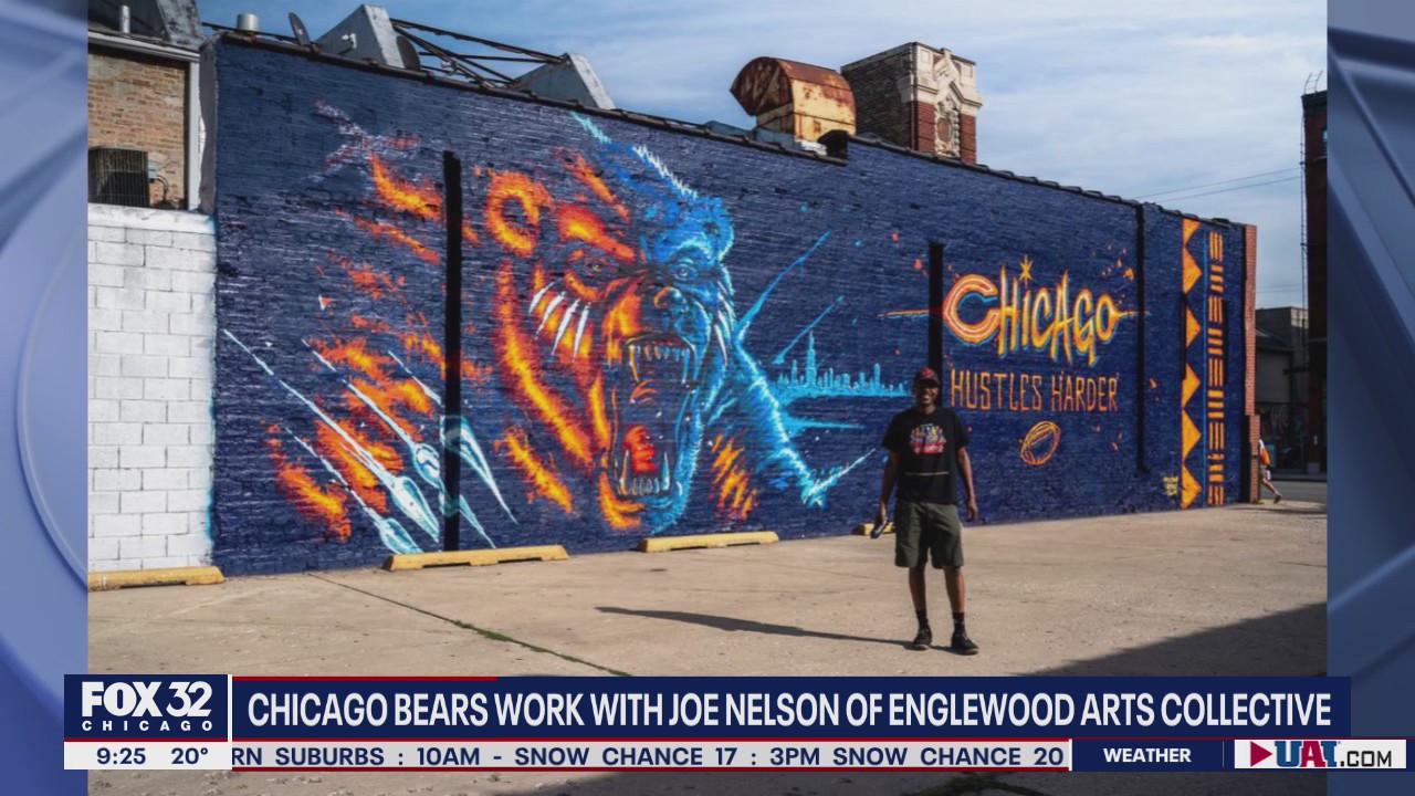 Joe 'Cujo Dah' Nelson on partnering with the Bears for massive West Town mural