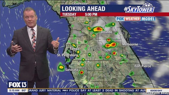 Tampa weather | Tuesday morning forecast