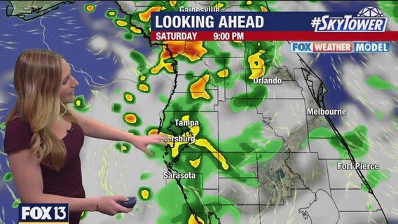 Tampa Weather | Storms in Tampa Bay on Saturday