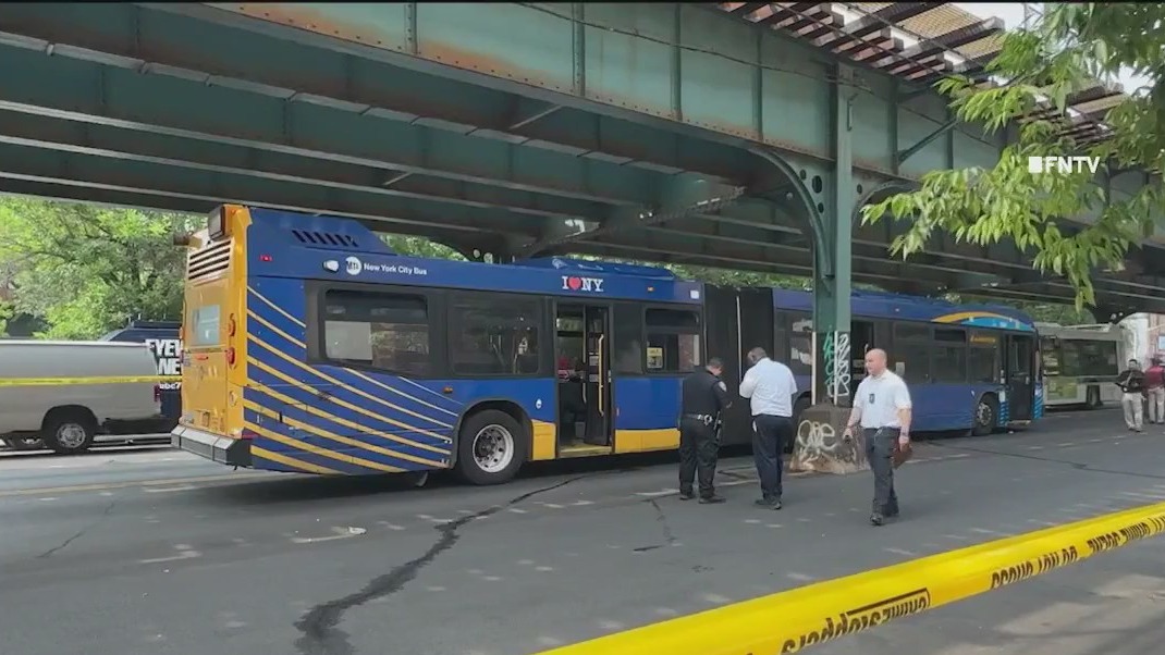 Stray bullets hit MTA bus, 3 women injured