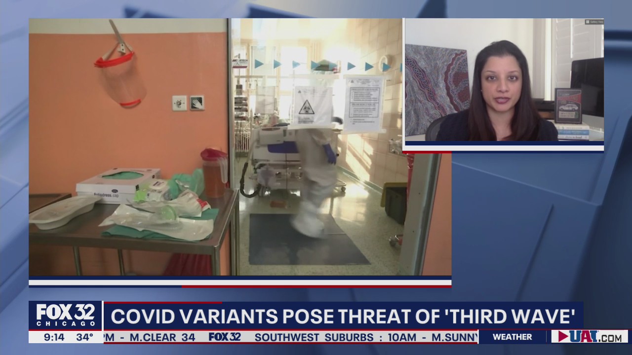 COVID variants pose threat of 'third wave'