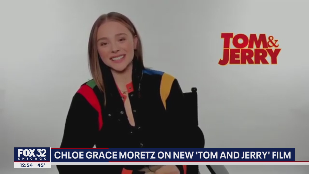 Actress Chloe Grace Moretz talks new 'Tom and Jerry' movie