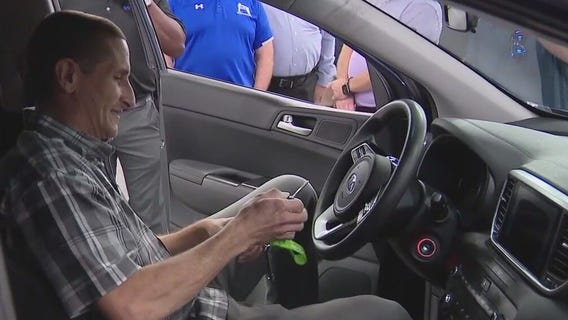 Car donation transforms man's life