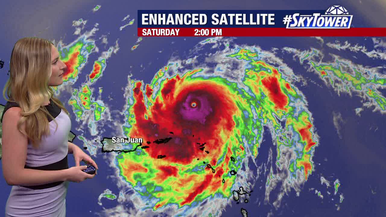 Tracking Hurricane Erin as it develops