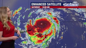 Erin becomes Category 5 hurricane as it moves west