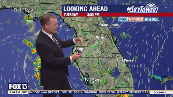 Tampa weather | Tuesday morning forecast