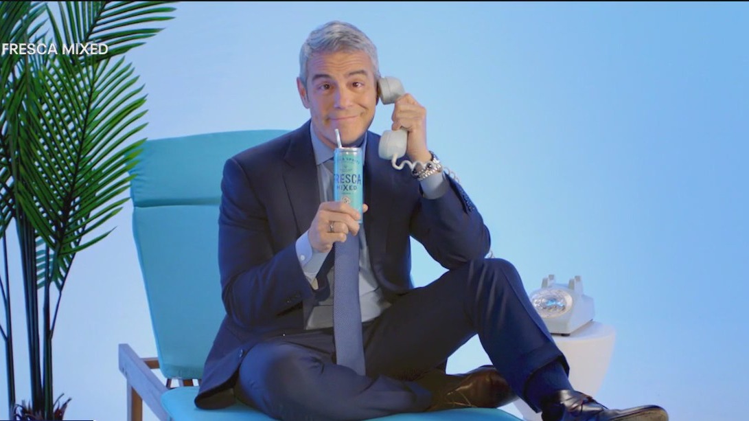 Andy Cohen talks ?Fresca Mixed?