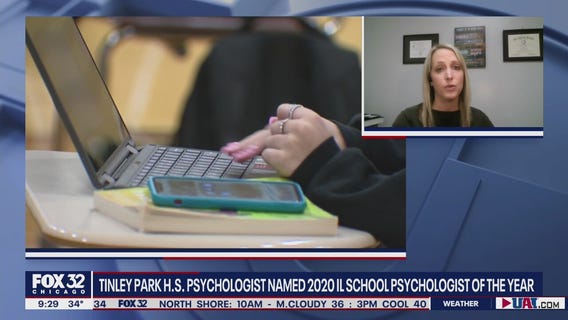 Tinley Park HS psychologist honored as 2020 Illinois school psychologist of the year