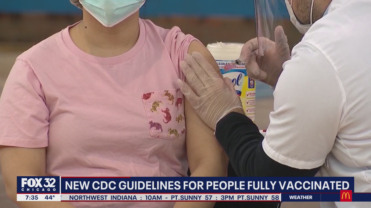 CDC: Fully-vaccinated people can gather without masks, should still cover face in public