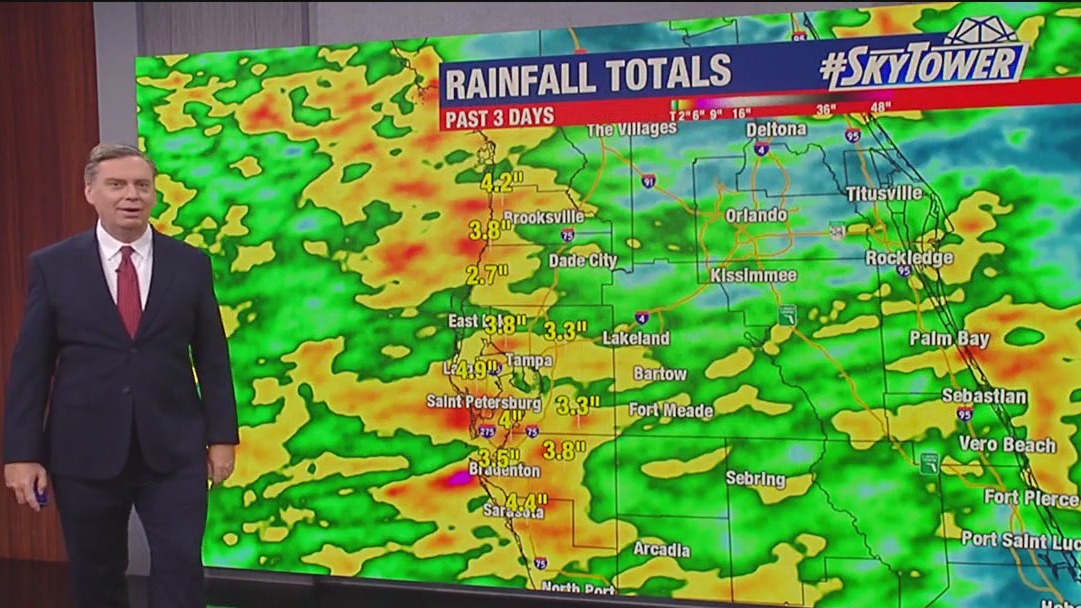 Tampa Weather | Rainy weather continues