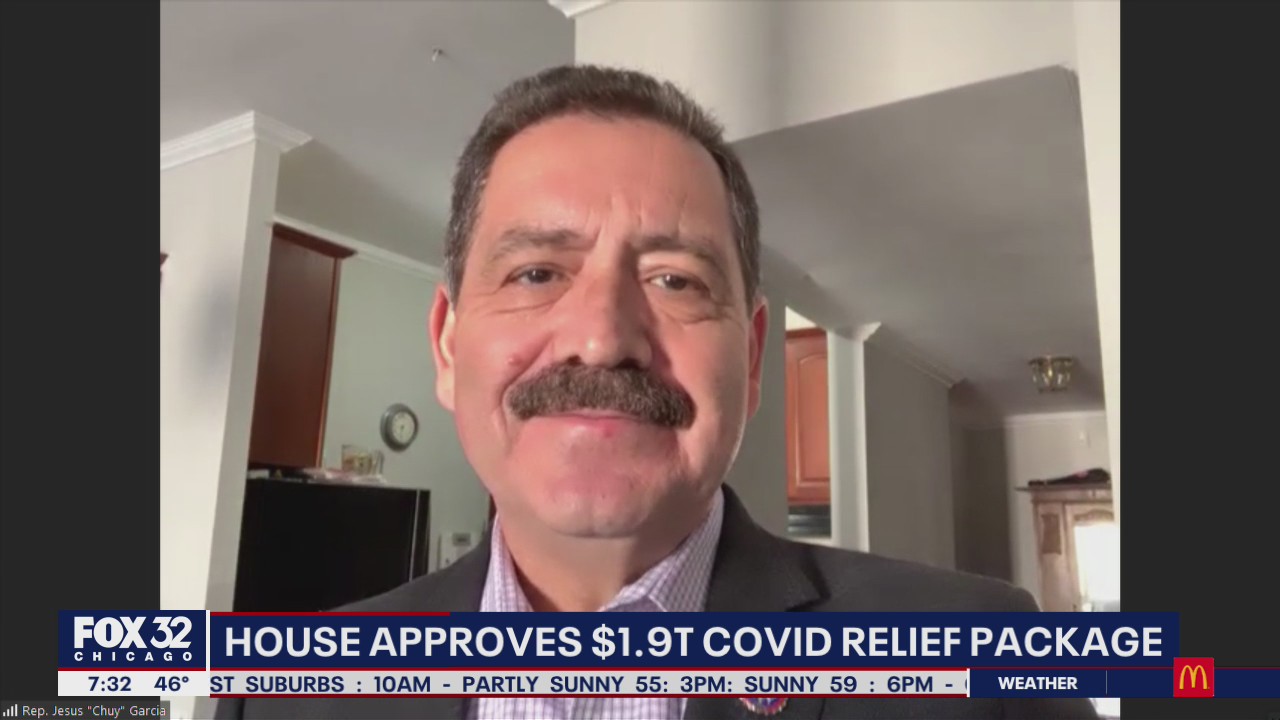Rep. Chuy Garcia on the House's approval of the $19.T COVID relief package