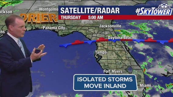 Tampa weather | Thursday morning forecast