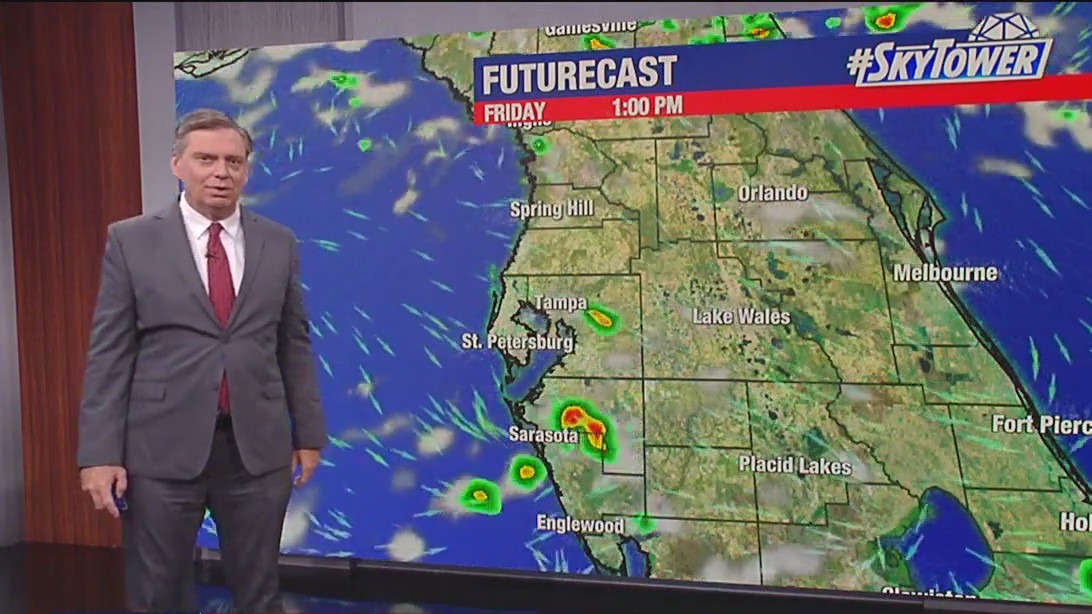 Tampa Weather | Rain chances increase for holiday weekend