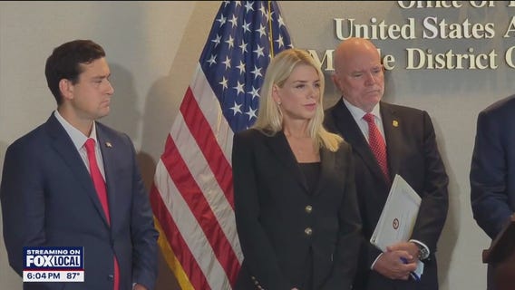 Bondi discusses federal human smuggling crackdown