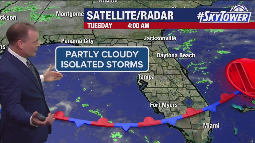 Tampa weather | Tuesday morning forecast