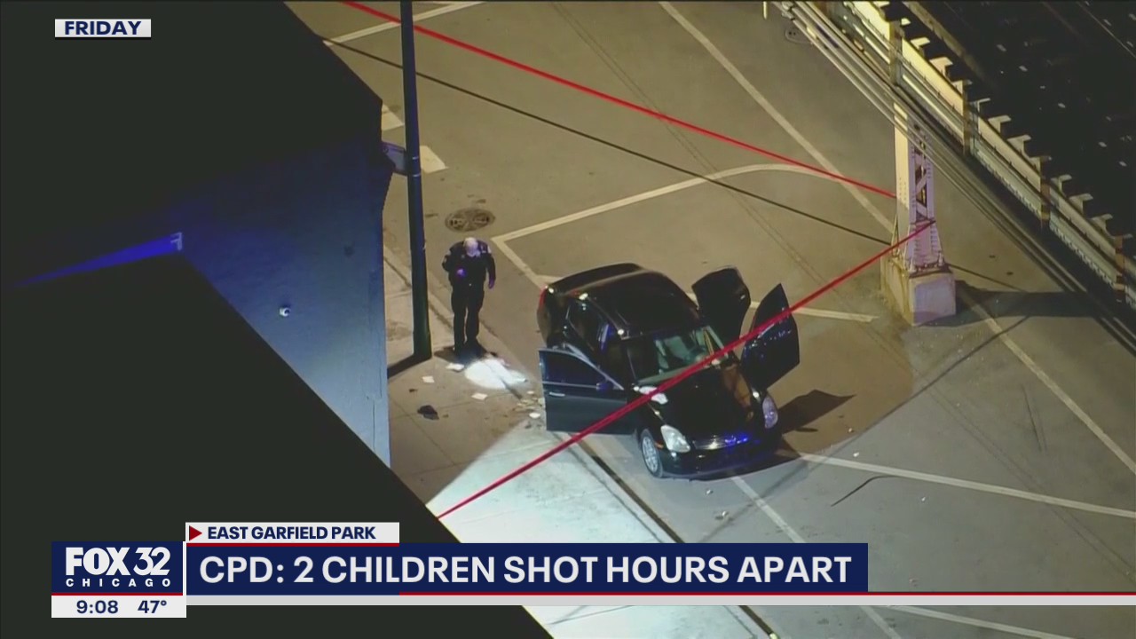 Two children shot in Chicago in two separate gun violence incidents ...