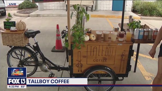 'Tallboy Coffee' caffeinating community on three wheels