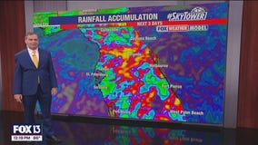 Tampa weather | Gloomy skies on Monday