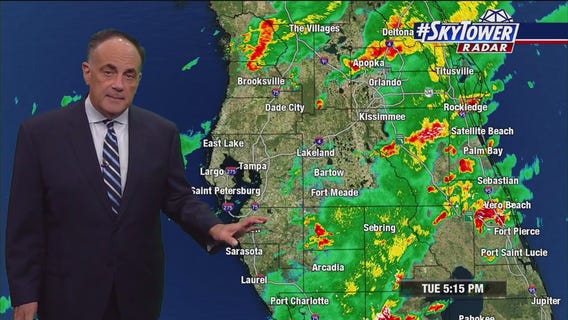 Tampa weather | Spotty showers along the coast