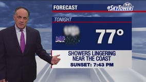 Tampa weather | Showers lingering near the coast