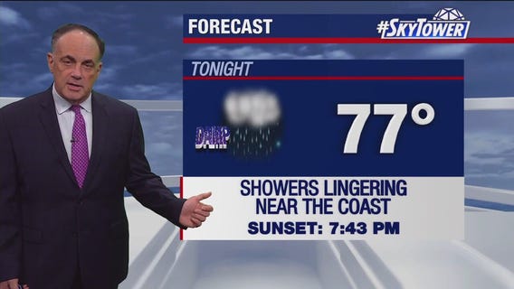 Tampa weather | Showers lingering near the coast