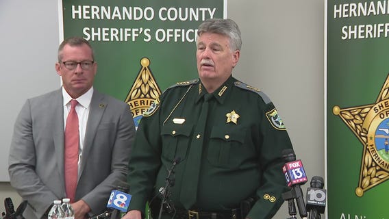 News conference large Hernando drug investigation