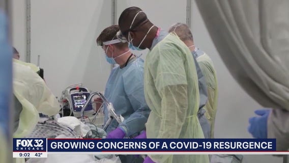 COVID-19 making a resurgence in Illinois as positivity rates tick upward