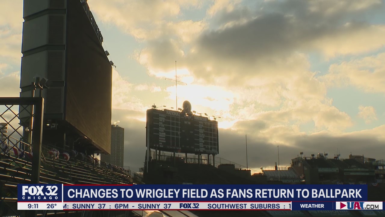 Changes abound as fans return to Wrigley Field for Opening Day