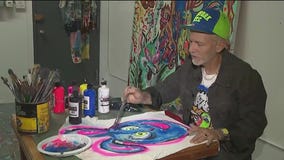 Versatile artist Scooter LaForge shows off work
