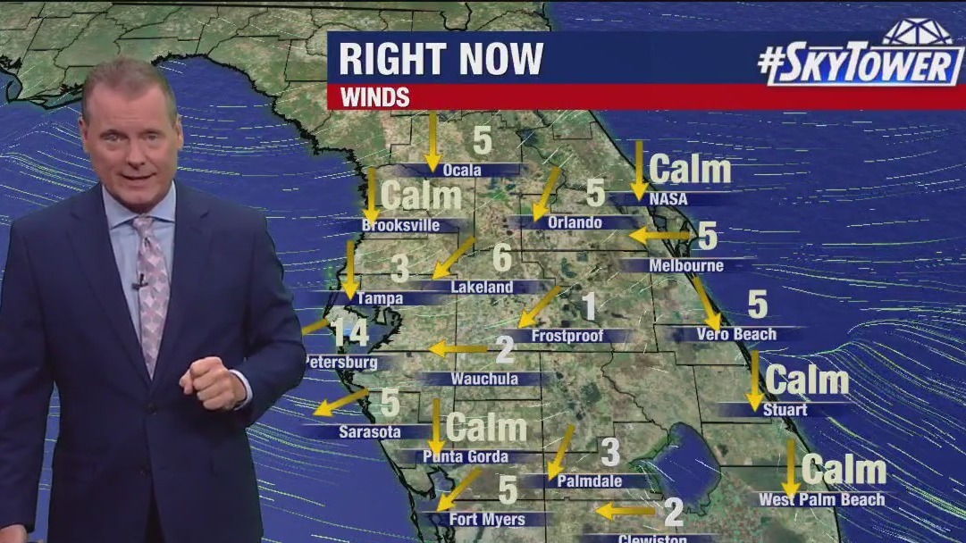 Tampa Weather | Wednesday morning forecast