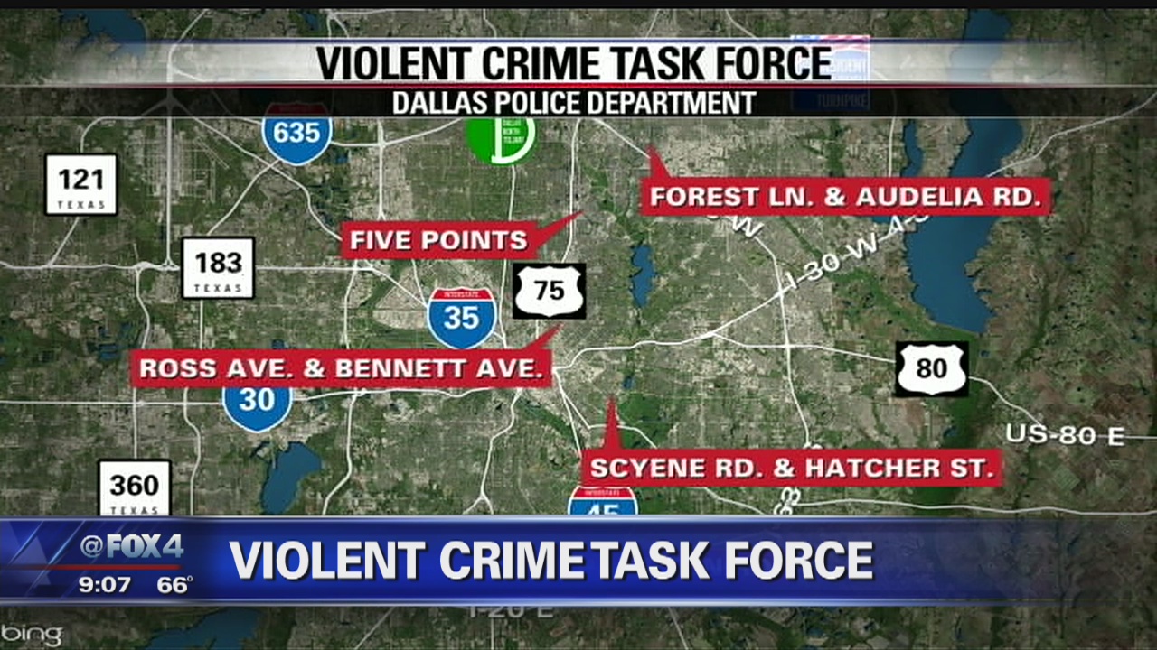 Dallas Police Department Launches Violent Crime Task Force | FOX 4 ...