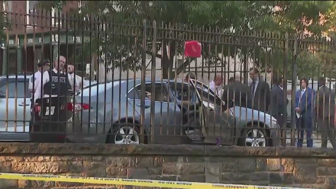 4 shot by suspects riding scooter near park