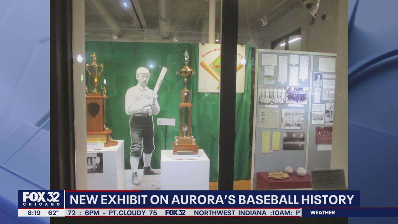 New exhibit showcases Aurora's rich baseball history